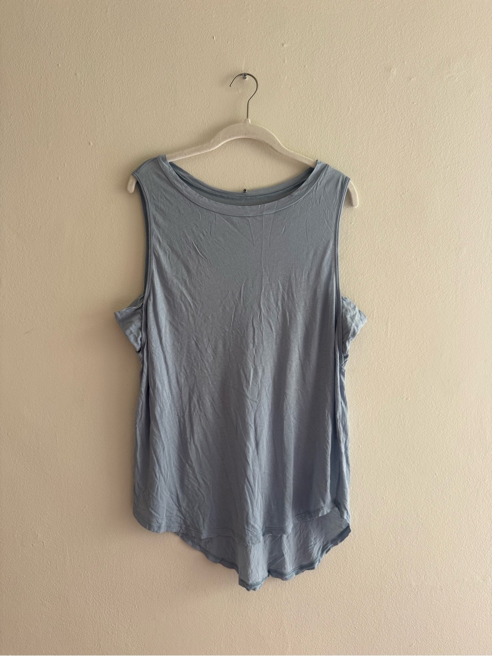 Lunya tank top light blue XS